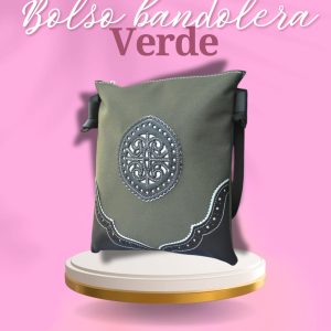 bolso bandolera verde